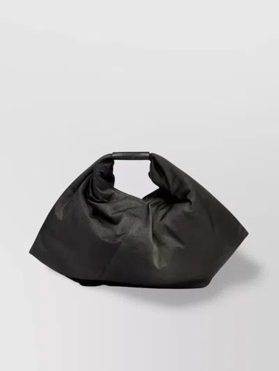 Mm6 Maison Margiela Draped Silhouette Tote Bag