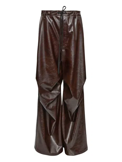 MM6 MAISON MARGIELA DRAPED TROUSERS