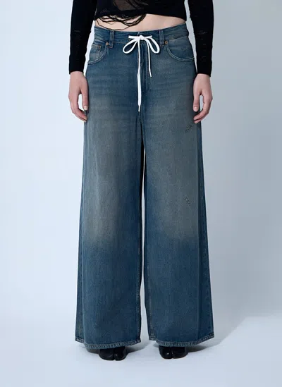 Mm6 Maison Margiela Drawstring Jeans