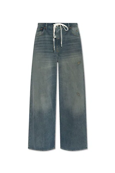 MM6 MAISON MARGIELA DRAWSTRING JEANS