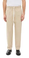 Mm6 Maison Margiela Drawstring Pants Dune In Dune