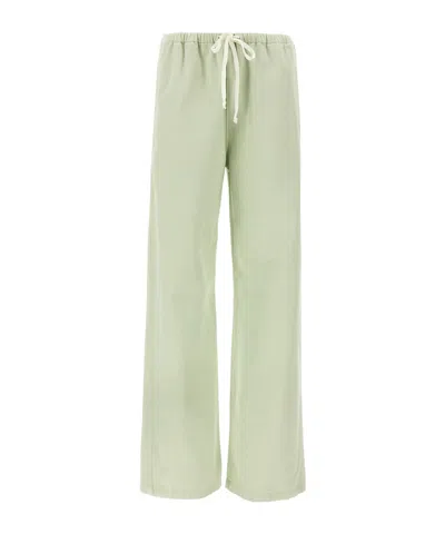 MM6 MAISON MARGIELA MM6 MAISON MARGIELA DRAWSTRING WIDE-LEG PANTS