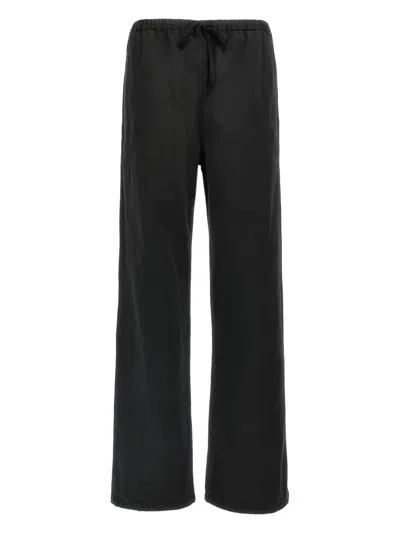 MM6 MAISON MARGIELA DRAWSTRING-WAISTBAND JEANS