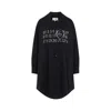 Mm6 Maison Margiela Mm6 By Maison Margiela Black Cotton Dress In Black
