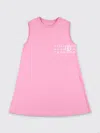 Mm6 Maison Margiela Numbers-print Dress In Pink