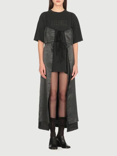 Mm6 Maison Margiela Abito  Donna Colore Nero In Black