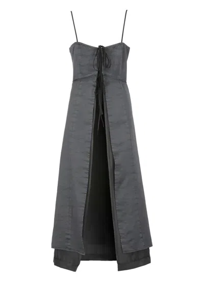 Mm6 Maison Margiela Dresses In Black