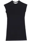 Mm6 Maison Margiela Layered Cotton Midi Dress