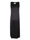Mm6 Maison Margiela Mm6 By Maison Margiela Black Viscose Dress In Black