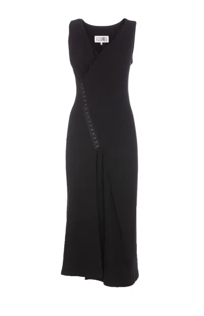 Mm6 Maison Margiela Dresses In Black