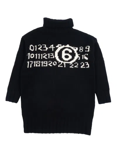 Mm6 Maison Margiela Kids' Dresses In Black