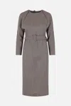 Mm6 Maison Margiela Dresses In Brown
