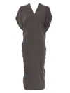 Mm6 Maison Margiela Dresses In Gray