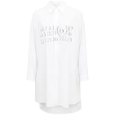 Mm6 Maison Margiela Dresses In White