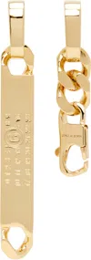 Mm6 Maison Margiela Drop Chain Earrings
