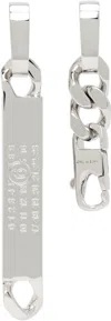 Mm6 Maison Margiela Drop Chain Earrings