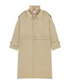 Mm6 Maison Margiela Dual Wear Trench Coat In Gray