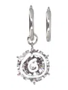 Mm6 Maison Margiela Mm6 By Maison Margiela Diamond 6 Earrings In Multi