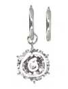 Mm6 Maison Margiela Mm6 By Maison Margiela Diamond 6 Earrings In Multi
