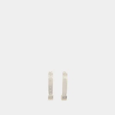 Mm6 Maison Margiela Earrings -  - Metal - Silver