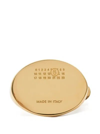 Mm6 Maison Margiela Earrings Accessories In Brown