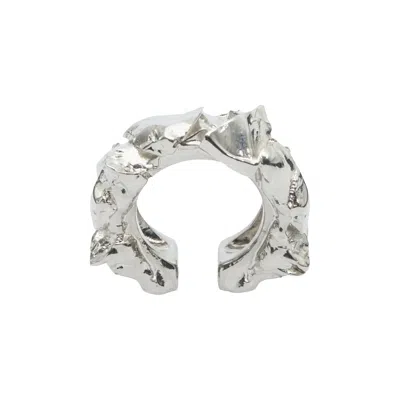Pre-owned Mm6 Maison Margiela Earrings 'polished Palladio' | Silver | Women's Size Onesize