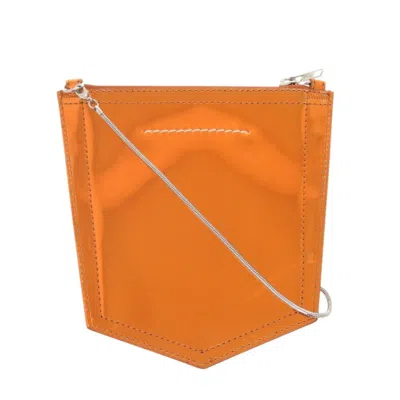 Pre-owned Mm6 Maison Margiela Elastane Polyester Shoulder Bag () In Orange