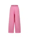 Mm6 Maison Margiela Elastic Waist Sweatpants In Pink