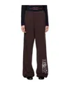 Mm6 Maison Margiela Elastic Waistband Sweatpants In Black
