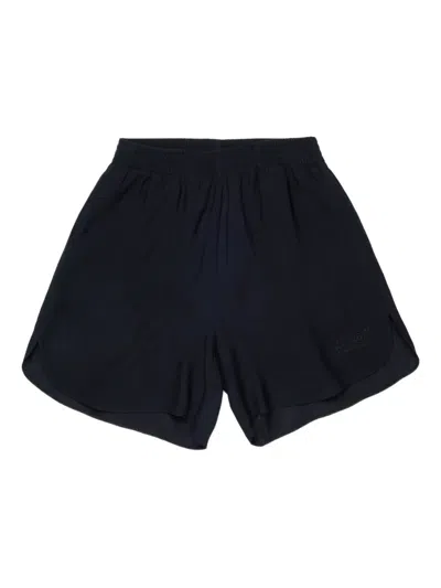Mm6 Maison Margiela Kids' Elasticated Casual Shorts In Black