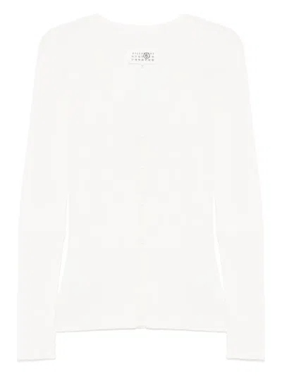 Mm6 Maison Margiela Elbow-patches Cardigan