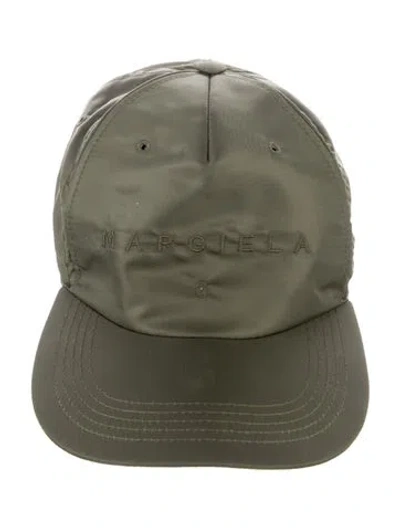 Pre-owned Mm6 Maison Margiela Embroidered Baseball Hat In Green