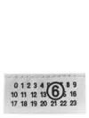Mm6 Maison Margiela Etichetta Numeric Clutch In White