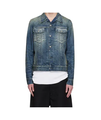 MM6 MAISON MARGIELA FADED DENIM JACKET