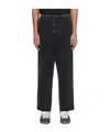 Mm6 Maison Margiela Black Faded Jeans In Black