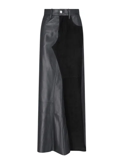 MM6 MAISON MARGIELA FALDA LARGA - NEGRO