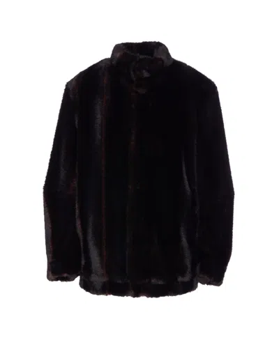 MM6 MAISON MARGIELA FAUX FUR JACKET