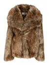 Mm6 Maison Margiela Acrylic Jacket Synthetic Fur In Multi