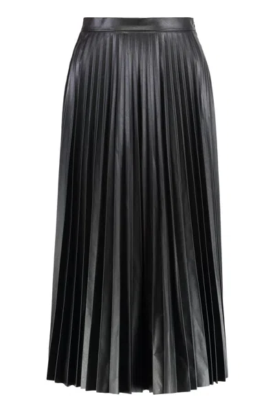 MM6 MAISON MARGIELA MM6 MAISON MARGIELA FAUX LEATHER SKIRT