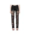 Mm6 Maison Margiela Distressed Slim Fit Jeans