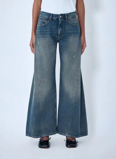 Mm6 Maison Margiela Five-pocket Jeans In Blue