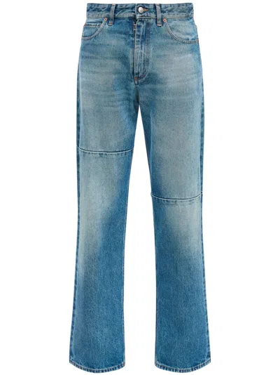 Mm6 Maison Margiela Five-pocket Jeans In Blue