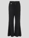 Mm6 Maison Margiela High-waisted Tailored Trousers In Black
