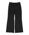 Mm6 Maison Margiela Flared Trousers In Black