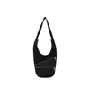 Mm6 Maison Margiela Flat Saddle Mini Bag In Black