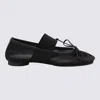 Mm6 Maison Margiela Mm6 By Maison Margiela Anatomic Numeric Ballerinas In Black