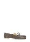 Mm6 Maison Margiela Flat Shoes In Gray