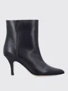 Mm6 Maison Margiela Pointed Toe Stiletto Heel Ankle Boot In Blue