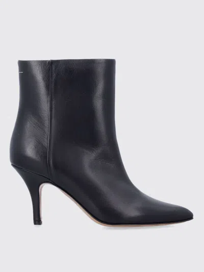 MM6 MAISON MARGIELA BOOTS MM6 MAISON MARGIELA WOMAN COLOR BLACK,H32047002