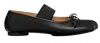 Mm6 Maison Margiela Anatomic Numeric Black Ballet Flats In Multi